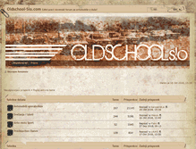 Tablet Screenshot of oldschool-slo.com